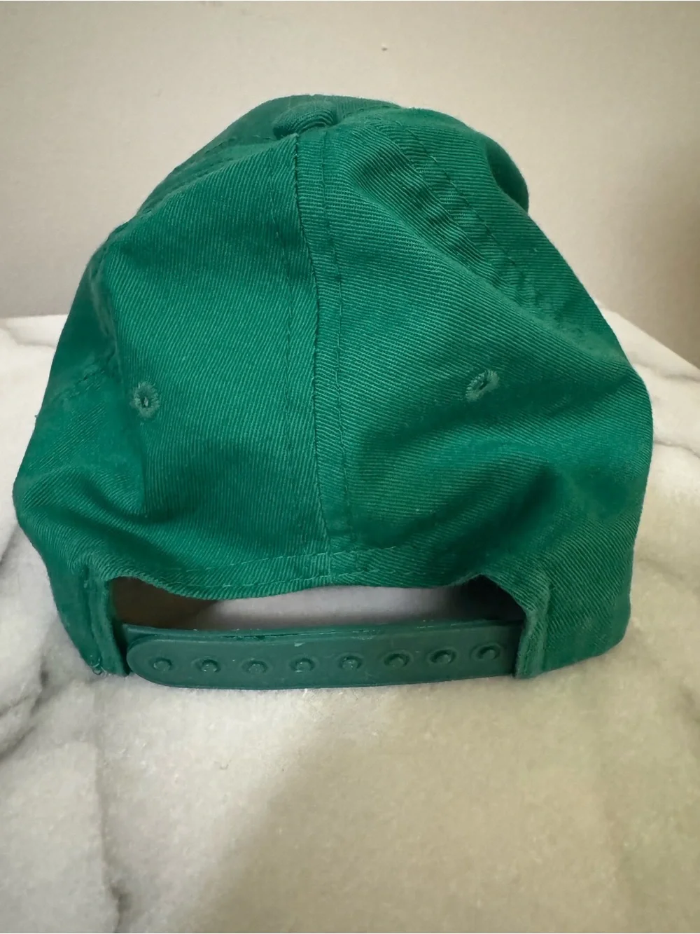 Vintage Unisex John Deere Green Logo Baseball Hat w pre-2000s K-Products tag